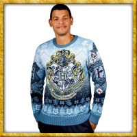 Harry Potter - Weihnachts-Pullover Hogwarts - S