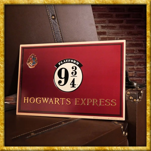 Harry Potter - Plakette Gleis 9 3/4
