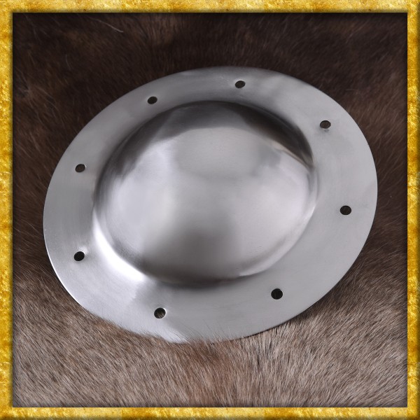Schildbuckel mit Nieten - 21,5cm