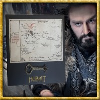 Der Hobbit - Kleiner Thorins Schlüssel und Karte Erebor