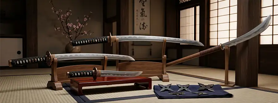 Geschliffene Waffen der Ninja & Samurai | Drachenhort