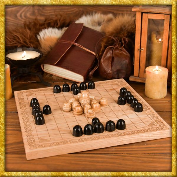 Wikinger Brettspiel Hnefatafl aus Holz