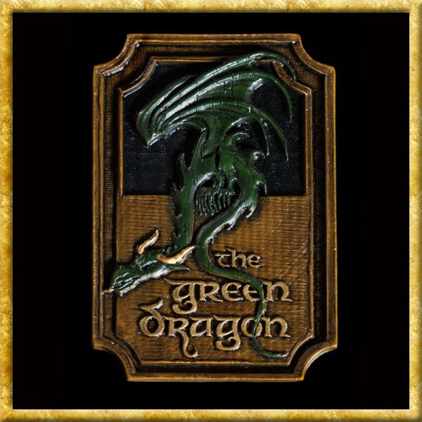 Herr der Ringe - Magnet Grüner Drachen