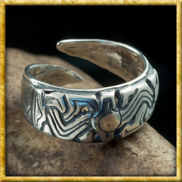 Wikinger Ring Norwegen aus Silber