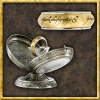 Herr der Ringe - Der Eine Ring Rotierend Gold