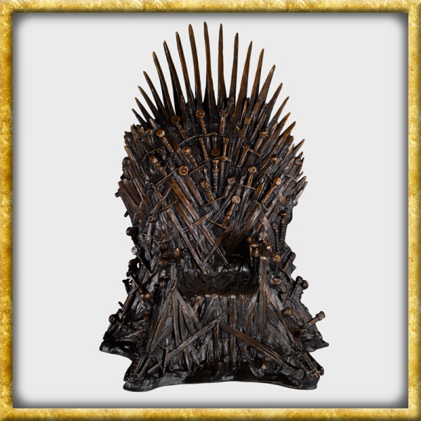 Game of Thrones - Bronze Statue Eiserner Thron 35cm