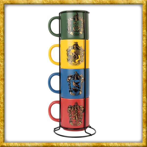 Harry Potter - Tassen Set Häuser Hogwarts 4-teilig