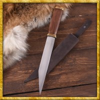 Germanischer Kurzsax Karbonstahl mit Scheide