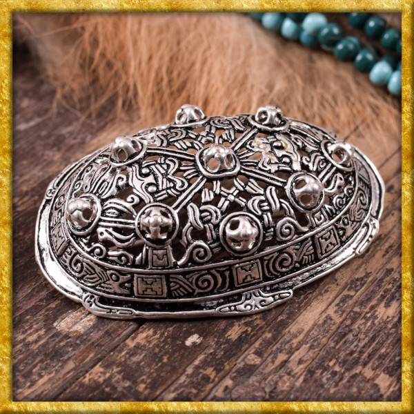 Wikinger Schalenfibel Typ P51 - Silber