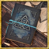 Notizbuch aus Leder Keltische Triskele - 200 Seiten