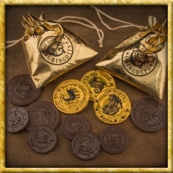 Harry Potter - Pralinen Form Gringotts Bank Münzen
