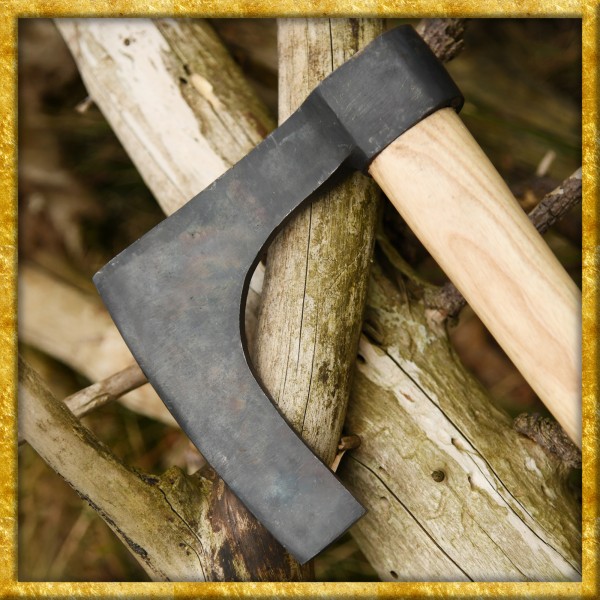 Handgeschmiedete Wikinger Bartaxt
