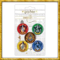 Harry Potter - Radiergummi Set Hogwarts Wappen