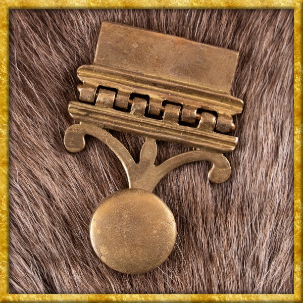 Pugio-Halter für Römergürtel Vindonissa aus Messing