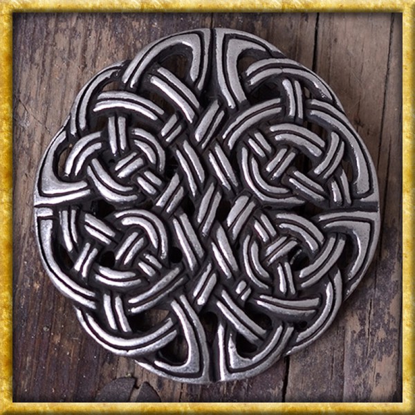 Gürtelschnalle Keltischer Knoten - Silber oder Bronze