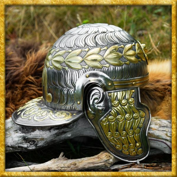 Römischer Kavalleriehelm Xanten 1. Jhd. aus 1,2mm Stahl