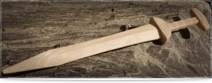 Holzschwerter & Holzdolche für Kinder | Drachenhort