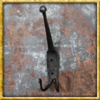Geschmiedeter Doppel-Garderobenhaken