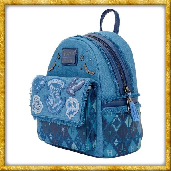 Harry Potter - Denim Rucksack Hogwarts