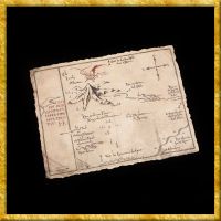 Der Hobbit - Kunstdruck Thorins Karte