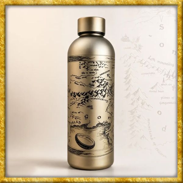 Herr der Ringe - Trinkflasche Karte Rohan