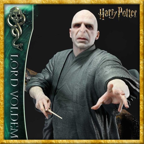 Harry Potter - Statue Lord Voldemort Real Elite Masterline Series Bonus Version