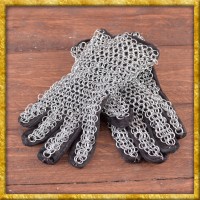 Fingerhandschuhe mit verzinktem Kettengeflecht