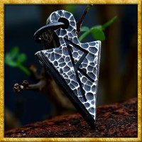 Wikinger Anhänger Speerspitze Rune Raidho