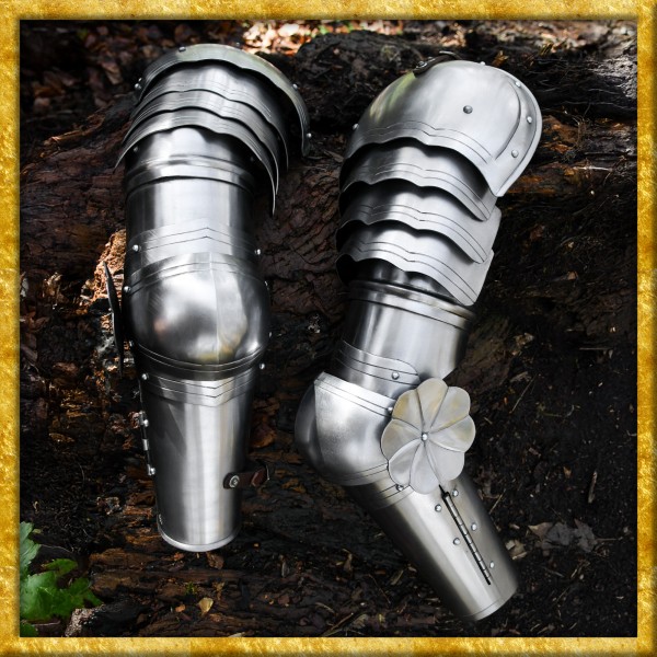 Gotisches Armzeug 16. Jahrhundert aus 1,6mm Stahl