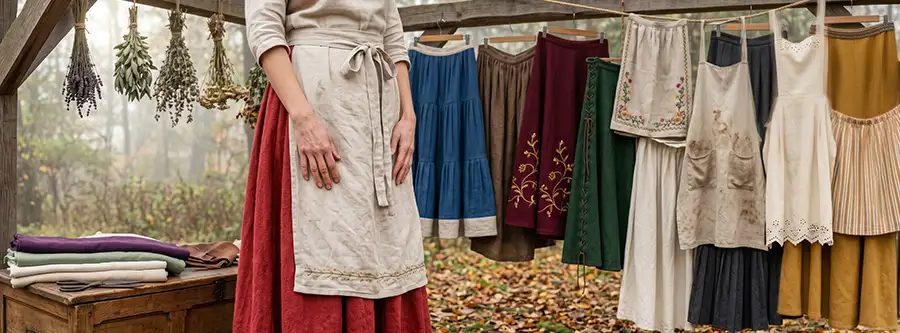 Mittelalter Röcke & Schürzen für Frauen | Drachenhort