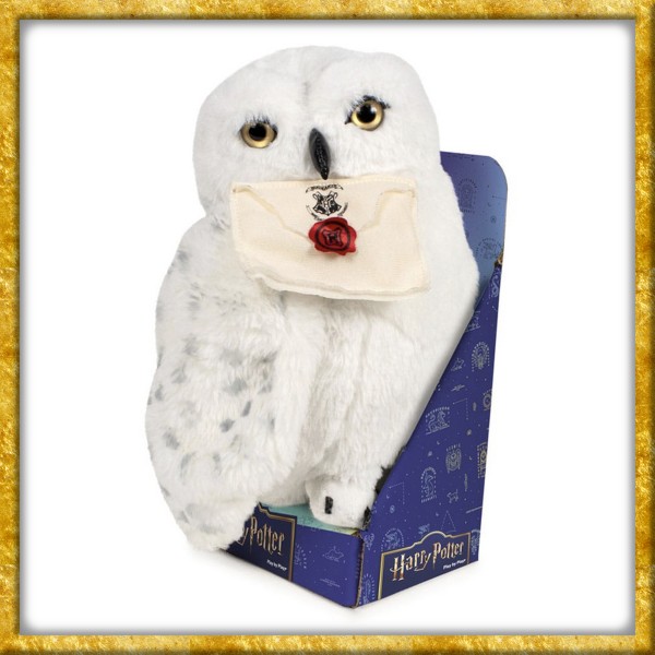 Harry Potter - Plüschtier Hedwig mit Brief