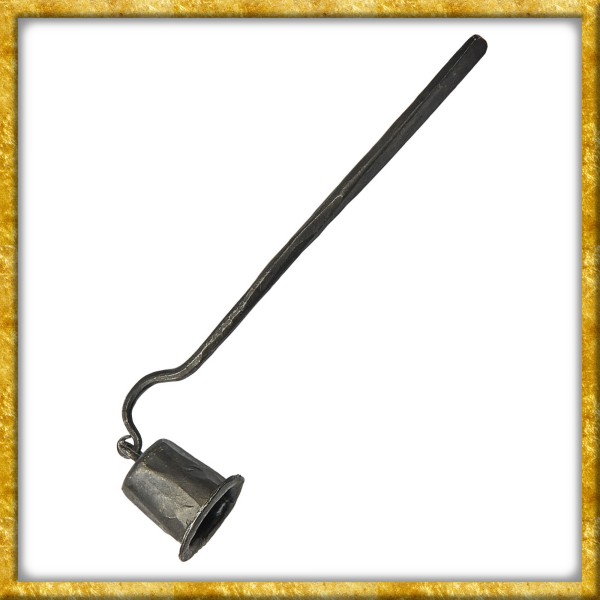 Rustikaler Kerzenlöscher aus Eisen 