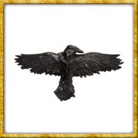 Wikinger Haarspange Rabe