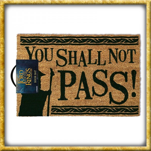 Herr der Ringe - Fussmatte You Shall Not Pass