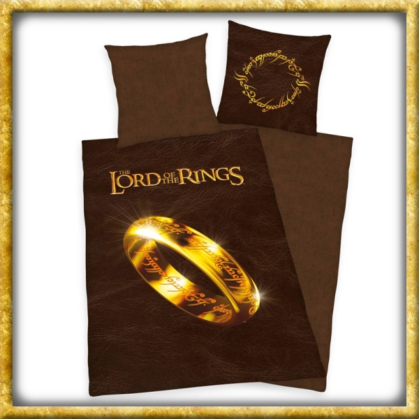Herr der Ringe - Bettwäsche Der Eine Ring 135 x 200cm