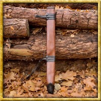 Mittelgrosse Schwertscheide für LARP-Schwerter - Braun