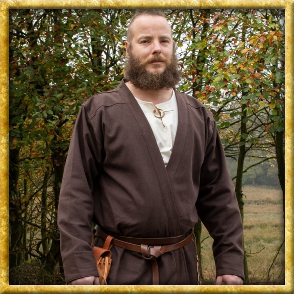 Wikinger Mantel Bjorn - Braun