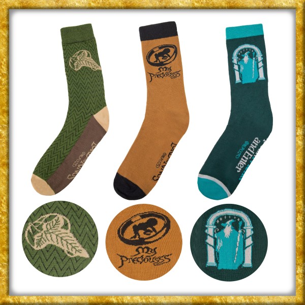 Herr der Ringe - Socken 3er Pack