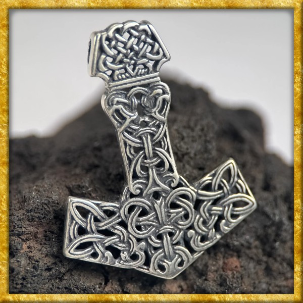 Wikinge Anhänger Mjölnir aus Sterlingsilber