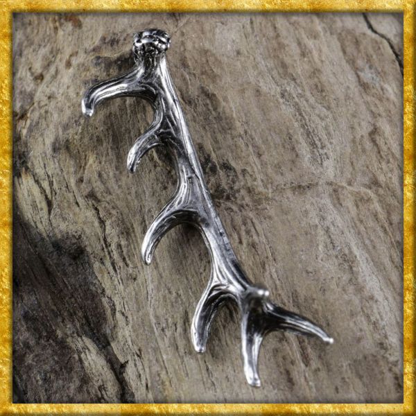 Anhänger Hirschgeweih aus Zinn