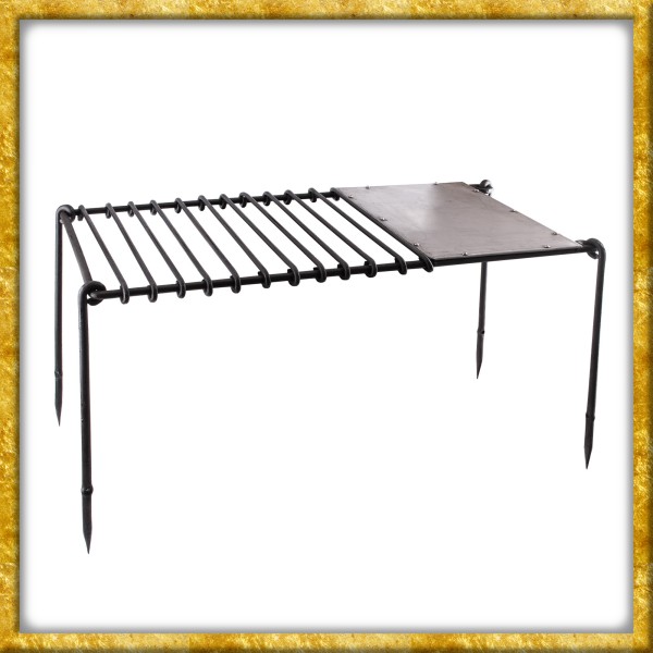 Mittelalterliches Grill- und Kochgestell