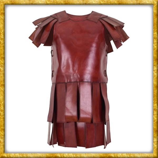 Römische Subarmalis aus Leder