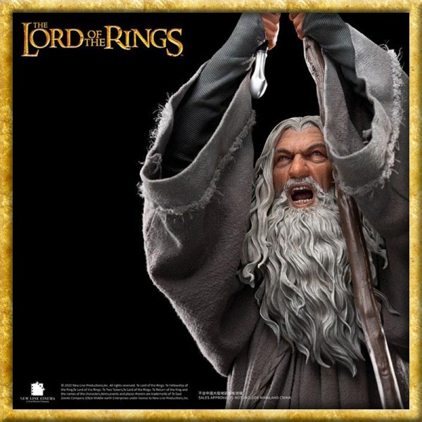 Herr der Ringe - Gandalf Master Forge Series Statue Premium Edition