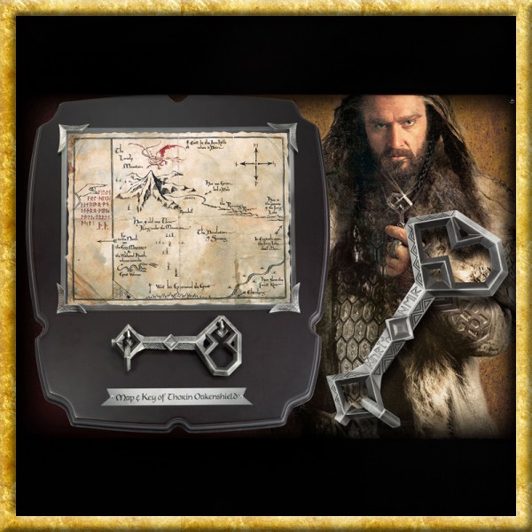 Der Hobbit - Thorin´s Schlüssel & Karte Erebor