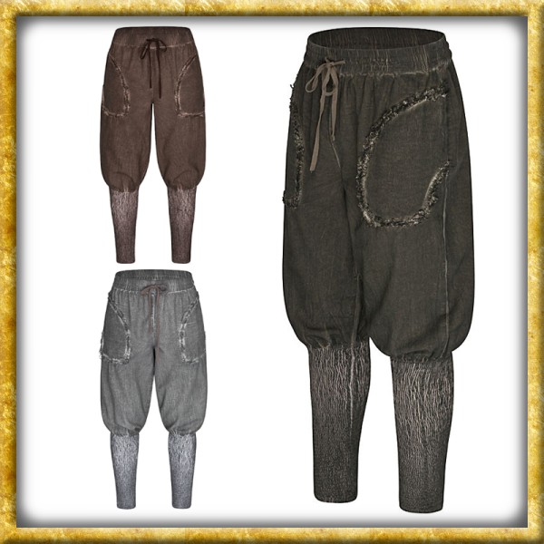 Wikinger Hose Rurik Used Look - Diverse Farben