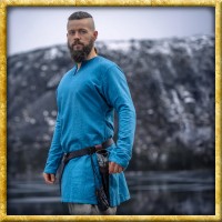 Wikinger Leinentunika Ragnar - Blau