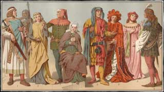 Kleidung des Mittelalters