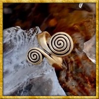 Wikingerring Spirale - Bronze oder Silber
