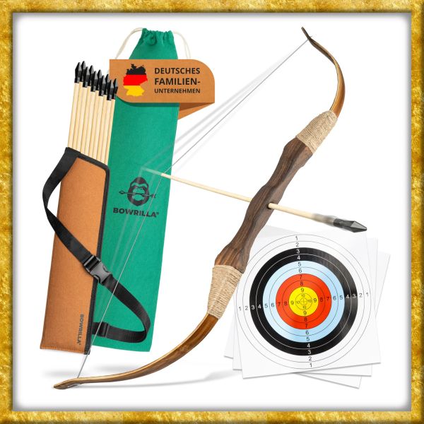 Pfeil und Bogen Set für Kinder 100cm - 16teilig