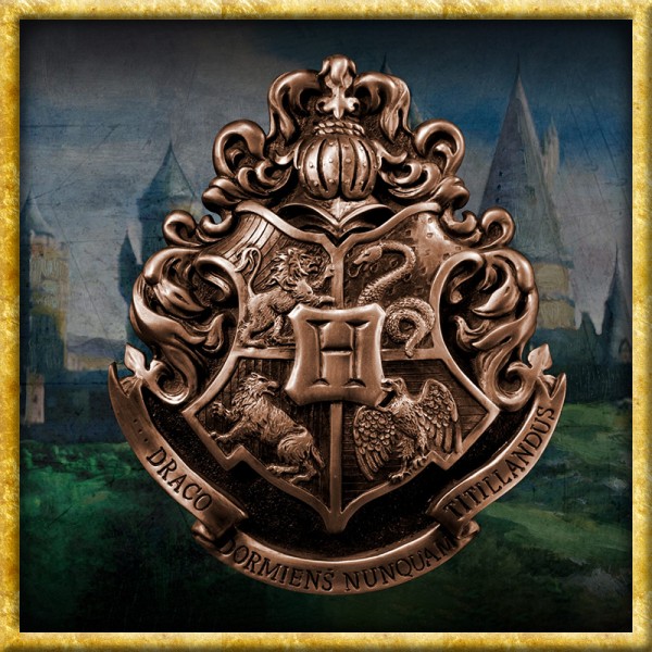 Harry Potter - Wandschmuck Wappen Hogwarts